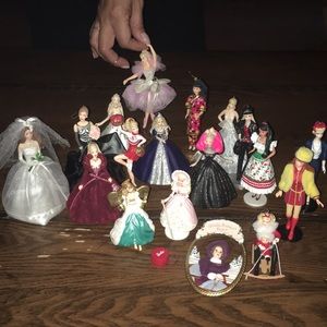 Collectible Barbie Hallmark ornaments
